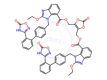 Chemical structure of Azilsartan Impurity 1066