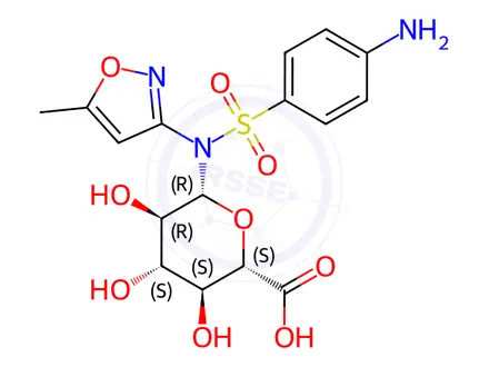 Chemical structure of Sulfamethoxazole Impurity 18