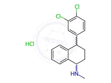 Chemical structure of Sertraline Impurity 32