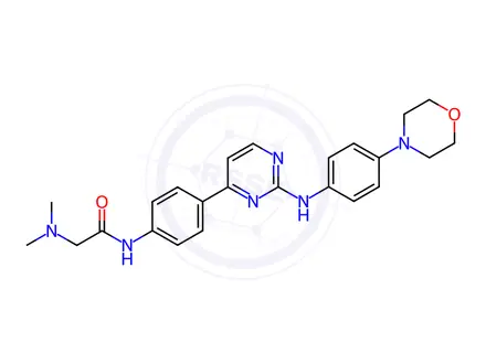 Chemical structure of Momelotinib Impurity 64