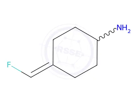 Chemical structure of 4-(FLUOROMETHYLIDENE)CYCLOHEXAN-1-AMINE