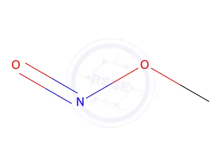 Chemical structure of Methyl nitrite