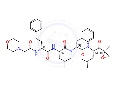 Chemical structure of Carfilzomib Impurity 147