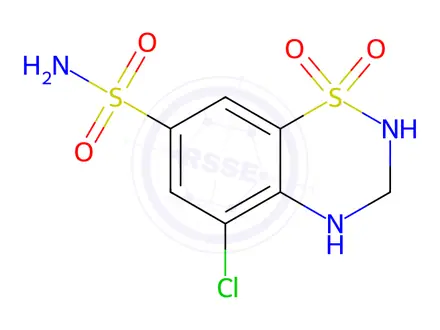 Chemical structure of Hydrochlorothiazide Impurity 121