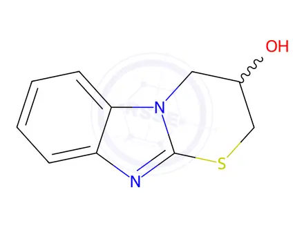 Chemical structure of 3,4-dihydro-2H-benzo[4,5]imidazo[2,1-b][1,3]thiazin-3-ol