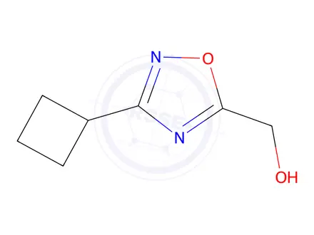 Chemical structure of (3-Cyclobutyl-1,2,4-oxadiazol-5-yl)methanol
