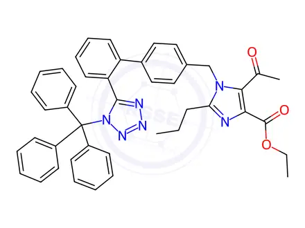 Chemical structure of Olmesartan Medoxomil Impurity 10