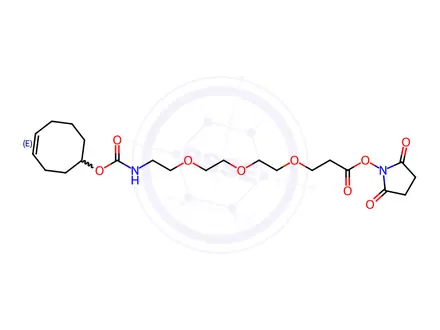 Chemical structure of TCO-PEG3-NHS ester
