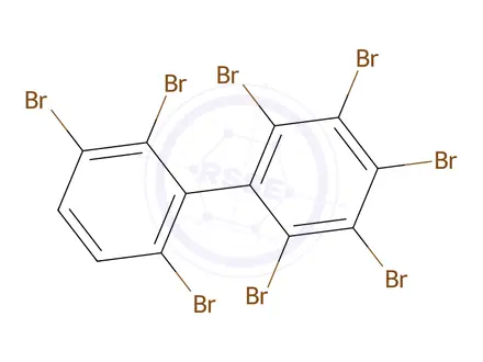 Chemical structure of 2,2',3,3',4,5,6,6'-
