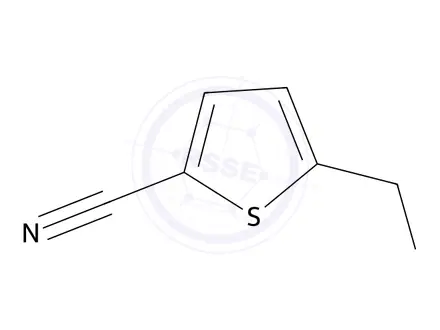 Chemical structure of 5-(Chloromethyl)thiophene-2-carbonitrile