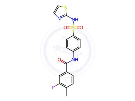 Chemical structure of Phthalylsulfathiazole Impurity 167
