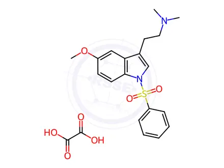 Chemical structure of MS 245 Oxalate