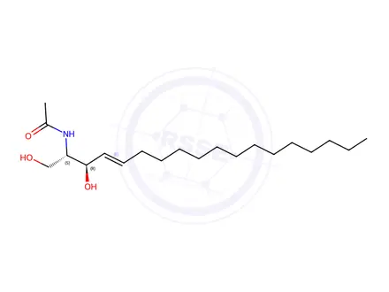 Chemical structure of C2 Ceramide
