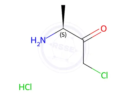 Chemical structure of (3S)-3-Amino-1-chloro-2-butanone hydrochloride