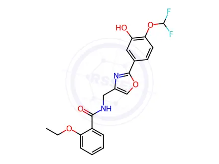 Chemical structure of Difamilast Impurity 81