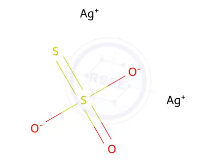 Chemical structure of SODIUM THIOSULFATE PLANT CELL CULTURE