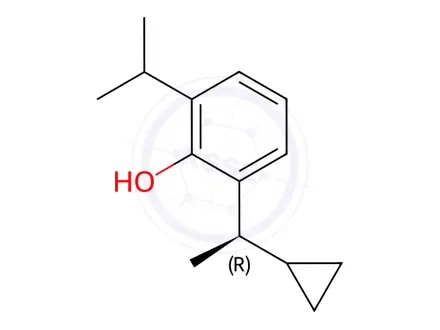 Chemical structure of Cipepofol