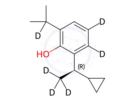 Chemical structure of Cipepofol-D6