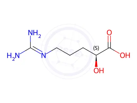 Chemical structure of L-Argininic Acid