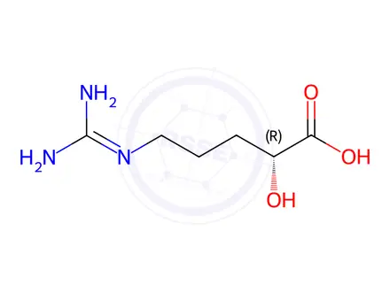 Chemical structure of Arginine Impurity 55