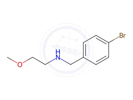 Chemical structure of N-(4-Bromobenzyl)-2-methoxyethanamine