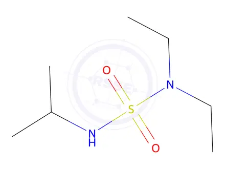 Chemical structure of Diethyl n-isopropylsulfamide