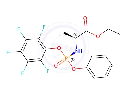 Chemical structure of Sofosbuvir Impurity 117