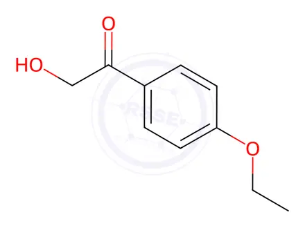 Chemical structure of 4’-Ethoxy-2-hydroxyacetophenone