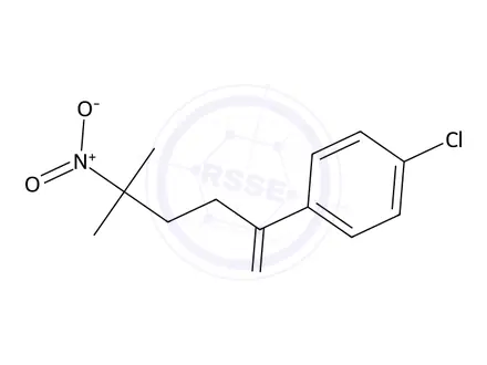 Chemical structure of 1-(4-Chlorophenyl)-4-methyl-4-nitropentan-1-one