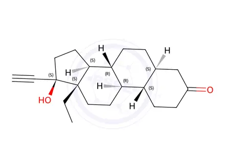 Chemical structure of Levonorgestrel Impurity 50