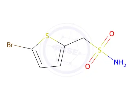 Chemical structure of (5-Bromothiophen-2-yl)methanesulfonamide