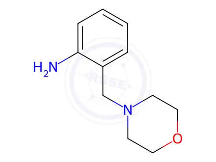 Chemical structure of 2-Morpholin-4-ylmethyl-phenylamine