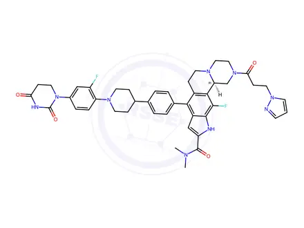 Chemical structure of WP 1066 Impurity 34