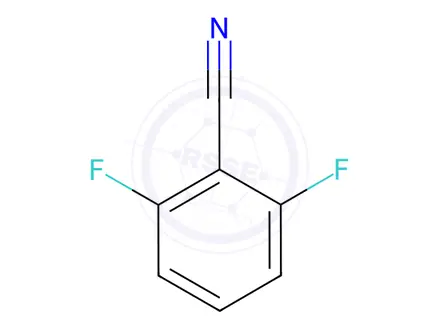 Chemical structure of 2,6-Difluorobenzonitrile