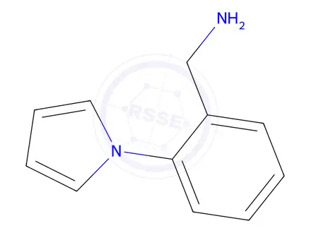 Chemical structure of 2-(1-PYRROLYL)BENZYLAMINE