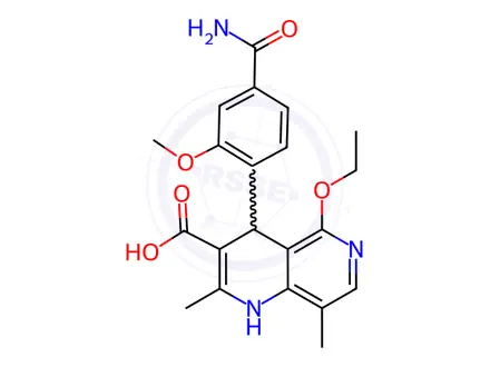 Chemical structure of Finerenone Impurity 395