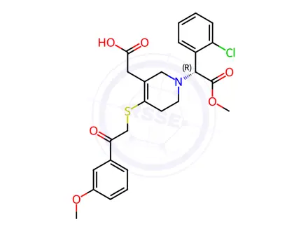 Chemical structure of Clopidogrel Impurity 46