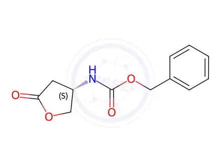Chemical structure of (S)-4-(Cbz-amino)-2-oxotetrahydrofuran