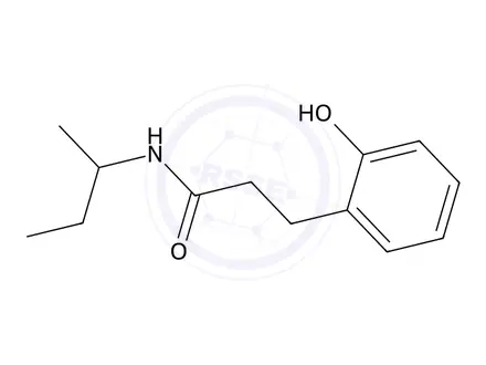 Chemical structure of n-(Sec-butyl)-3-(2-hydroxyphenyl)propanamide