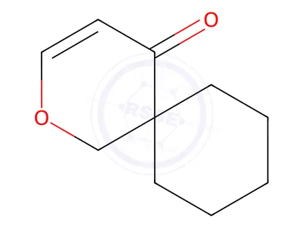 Chemical structure of 2-oxaspiro[5.5]undec-3-en-5-one