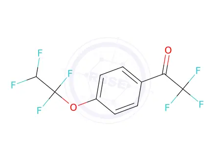 Chemical structure of 2,2,2-Trifluoro-1-(4-(1,1,2,2-tetrafluoroethoxy)phenyl)ethan-1-one