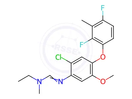 Chemical structure of Flufenform
