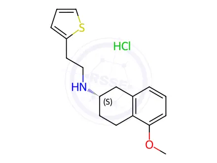 Chemical structure of Despropylrotigotine Methyl Ether Hydrochloride