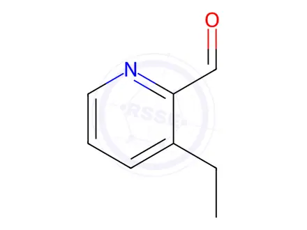 Chemical structure of 3-Ethylpicolinaldehyde