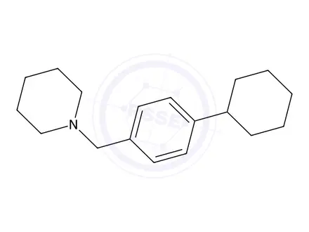 Chemical structure of 1-(4-Cyclohexylbenzyl)piperidine