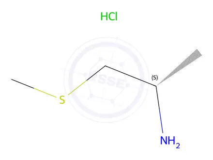 Chemical structure of (2S)-1-(Methylthio)propan-2-amine DISCONTINUED, offer M725614