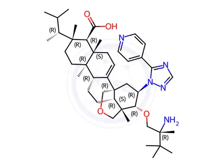 Chemical structure of Ibrexafungerp Monomer