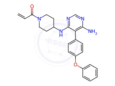 Chemical structure of Evobrutinib Impurity 48