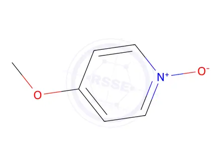 Chemical structure of 4-Methoxypyridine N-Oxide Hydrate