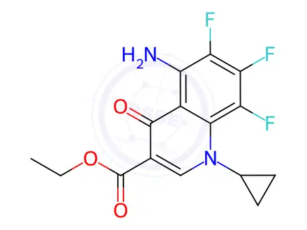 Chemical structure of Sparfloxacin Impurity 11